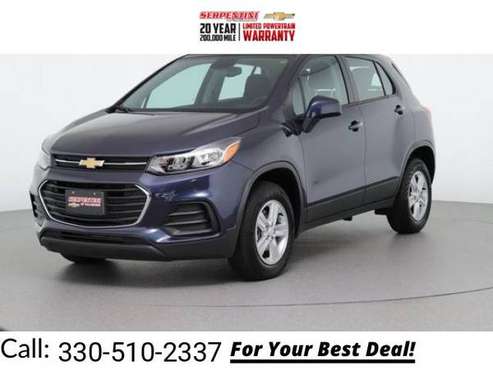 2018 Chevy Chevrolet Trax LS suv Storm Blue Metallic - cars & trucks... for sale in Tallmadge, OH