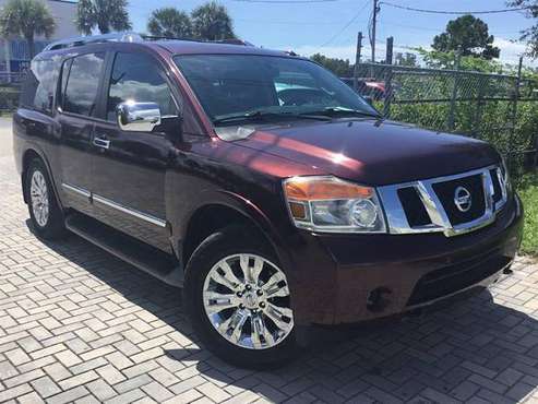 2015 Nissan Armada SL - Lowest Miles / Cleanest Cars In FL - cars &... for sale in Fort Myers, FL