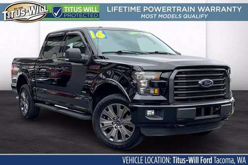 2016 Ford F-150 4x4 4WD F150 Truck XLT Crew Cab - - by for sale in Tacoma, WA
