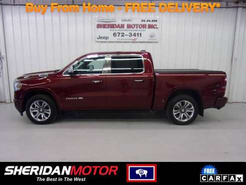 2020 Ram 1500 Longhorn Red - SM75600T **WE DELIVER TO MT & NO SALES... for sale in Sheridan, MT