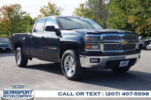 2014 Chevrolet Chevy Silverado 1500 4WD Double Cab 143.5" LT w/1LT -... for sale in SEARSPORT, ME