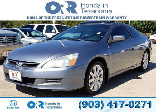 2007 Honda Accord FWD 2D Coupe / Coupe EX-L for sale in Texarkana, TX
