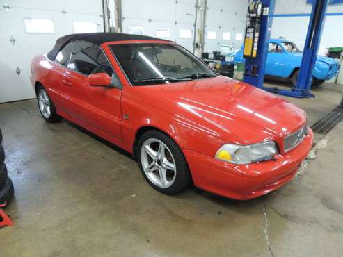 1999 Volvo C70 Convertible Turbo 5 Speed Manual Transmission Red -... for sale in Crystal Lake, IL