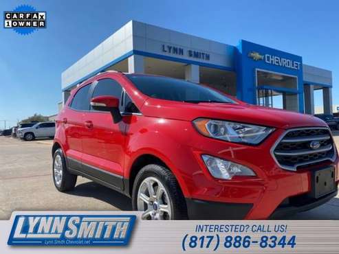 2019 Ford EcoSport SE - - by dealer - vehicle for sale in Burleson, TX