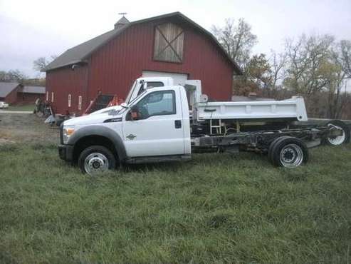 2011 Arizona Ford F550 4x4 cab-n-chassis/dump - cars & trucks - by... for sale in Spring Grove, WI