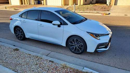 2020 Toyota Corrolla SE - cars & trucks - by owner - vehicle... for sale in El Paso, TX