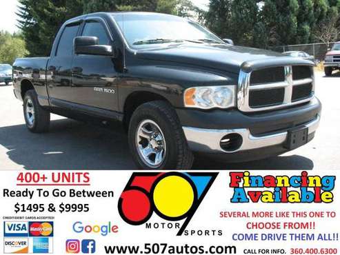 2003 Dodge Ram 1500 4dr Quad Cab 140.5 WB ST - cars & trucks - by... for sale in Roy, WA