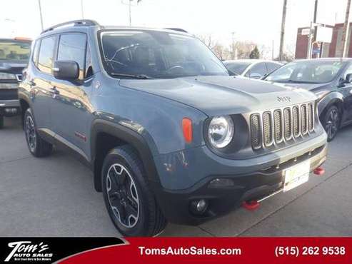 2017 Jeep Renegade Trailhawk - cars & trucks - by dealer - vehicle... for sale in Des Moines, IA