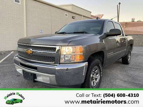 2012 Chevrolet Silverado 1500 Crew Ca - cars & trucks - by dealer -... for sale in Metairie, MS