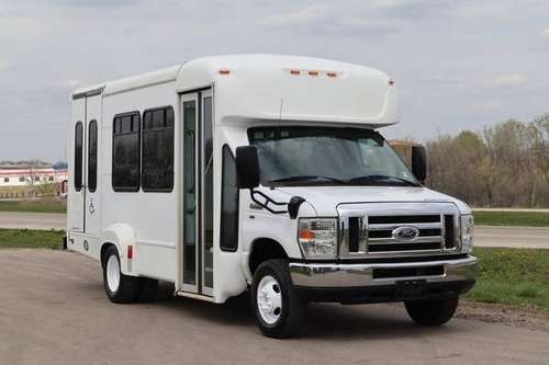 2014 Ford E-350 10 Passenger Paratransit Shuttle Bus for sale in Crystal Lake, IA