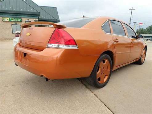 2008 Chevrolet Impala sedan SS 4dr Sedan - Orange for sale in Lansing, MI