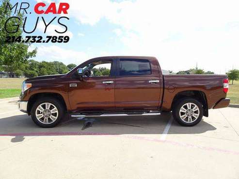 2014 Toyota Tundra 1794 Rates start at 3.49% Bad credit also ok! for sale in McKinney, TX