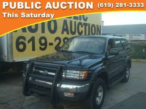 1999 Toyota 4Runner Public Auction Opening Bid for sale in Mission Valley, CA