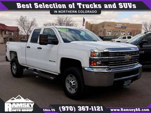 2015 Chevrolet Silverado 2500 HD Double Cab Work Truck Pickup 4D 4 D for sale in Greeley, CO