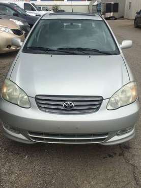 2003 Toyota corolla s for sale in Fairfield, OH