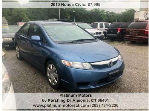 2010 HONDA CIVIC EX - cars & trucks - by dealer - vehicle automotive... for sale in Ansonia, CT