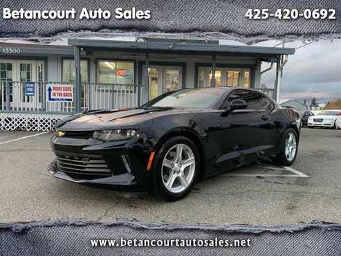 2017 Chevrolet Camaro 2dr Cpe 1LS - cars & trucks - by dealer -... for sale in Lynnwood, WA