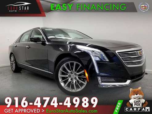 2017 CADILLAC CT6 LUXURY AWD ALL WHEEL DRIVE / FINANCING AVAILABLE!!! for sale in Rancho Cordova, CA