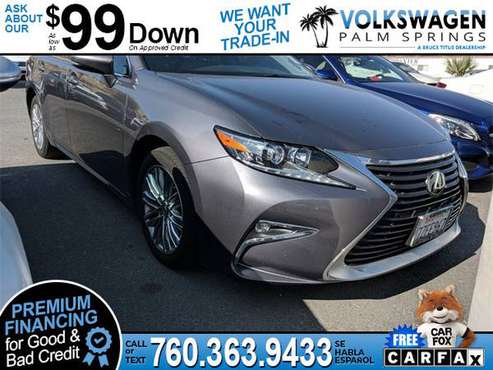 2017 Lexus ES 350 - cars & trucks - by dealer - vehicle automotive... for sale in Cathedral City, CA