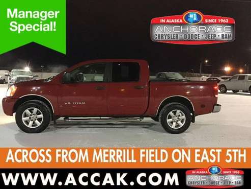 2008 Nissan Titan SE CALL James-Get Pre-Approved 5 Min - cars & for sale in Anchorage, AK