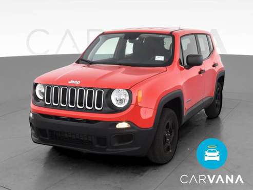 2018 Jeep Renegade Sport SUV 4D suv Red - FINANCE ONLINE - cars &... for sale in Fresh Meadows, NY
