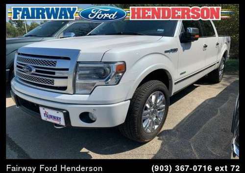 2014 Ford F-150 Platinum for sale in Henderson, TX