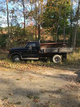 1988 Ford Diesel One Ton Dump w/plow - cars & trucks - by owner -... for sale in Niverville, NY