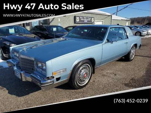 1985 Cadillac Eldorado Base 2dr Coupe - cars & trucks - by dealer -... for sale in St Francis, MN