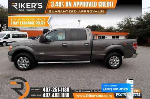 2013 Ford F-150 F150 F 150 XLT SuperCrew 6 5-ft Bed 4WD - cars & for sale in Orlando, FL