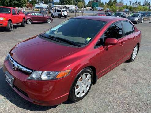 2006 Honda Civic LX 4dr Sedan w/automatic with - cars & trucks - by... for sale in Lakewood, WA