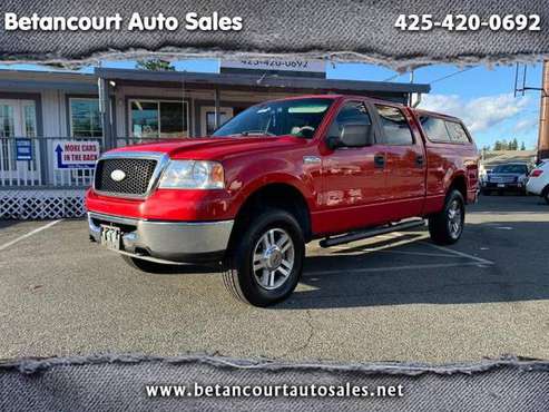 2007 Ford F-150 4WD SuperCrew 145 XLT - cars & trucks - by dealer -... for sale in Lynnwood, WA