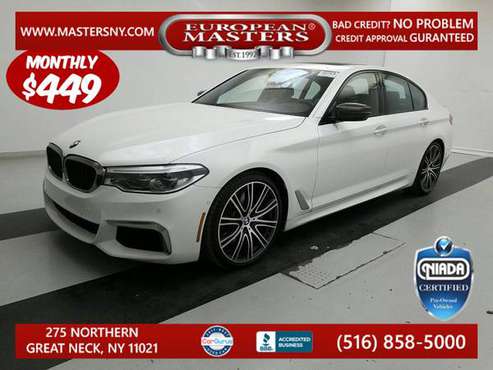 2018 BMW M550i xDrive - cars & trucks - by dealer - vehicle... for sale in Great Neck, NY