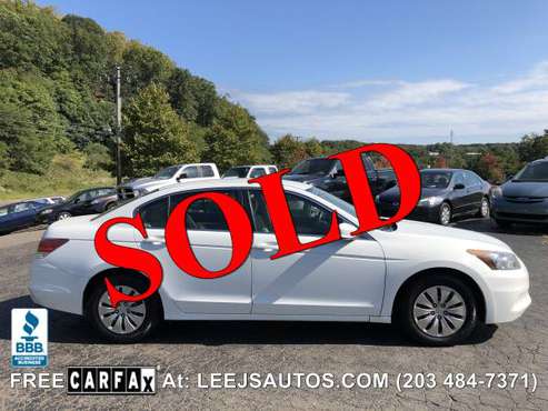 *2011 HONDA ACCORD EX 4DR*EPA 35 MPG*FREE CARFAX*A-1 EXCELLENT COND*! for sale in North Branford , CT