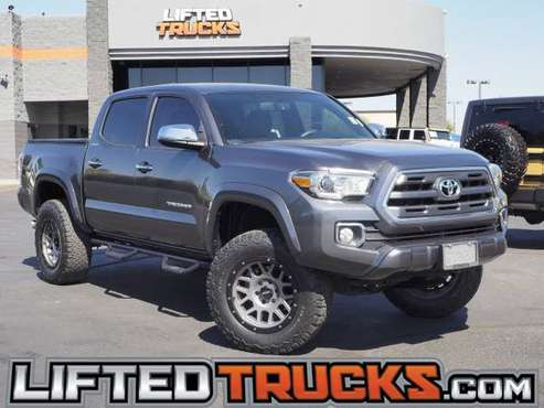 2017 Toyota Tacoma LIMITED DOUBLE CAB 5 BED Passenger - Lifted... for sale in Glendale, AZ