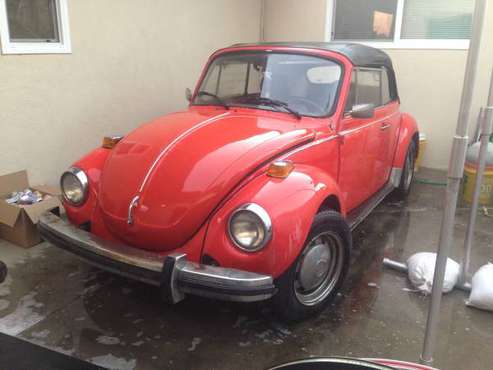 VW 78 Super Beetle Project for sale in Watsonville, CA