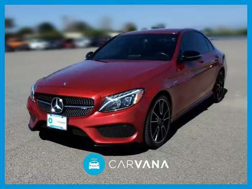 2017 Mercedes-Benz Mercedes-AMG C-Class C 43 AMG Sedan 4D sedan Red for sale in Indianapolis, IN
