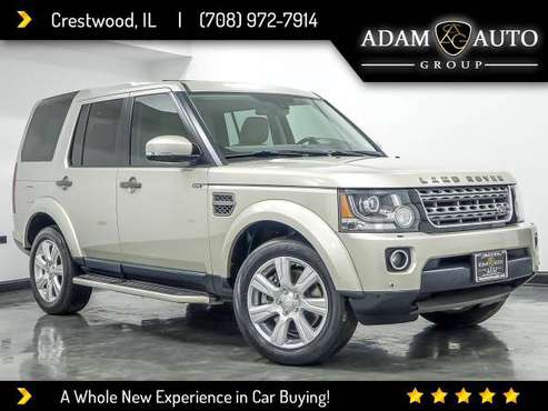 2015 Land Rover LR4 HSE - GET APPROVED - - by dealer for sale in CRESTWOOD, IL
