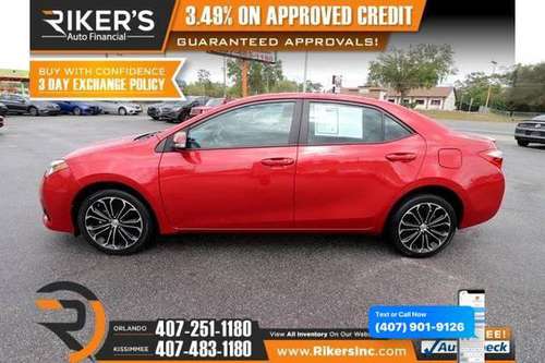 2014 Toyota Corolla S CVT - - by dealer - vehicle for sale in Orlando, FL