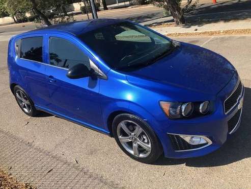 16 CHEVY SONIC RS 29K. for sale in Fresno, CA