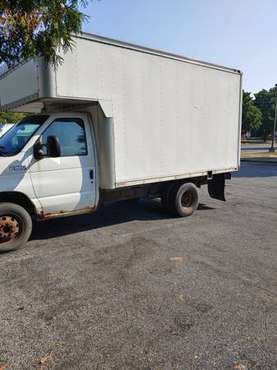 Ford f-350 superduty box van 10ft - cars & trucks - by owner -... for sale in Clyde, NY