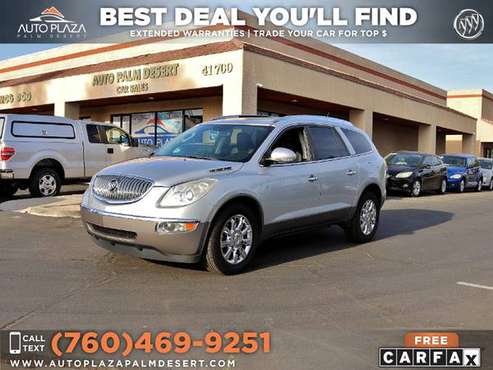 2011 Buick Enclave CXL-1 with Service Records, 3rd seat, Navigation for sale in Palm Desert , CA
