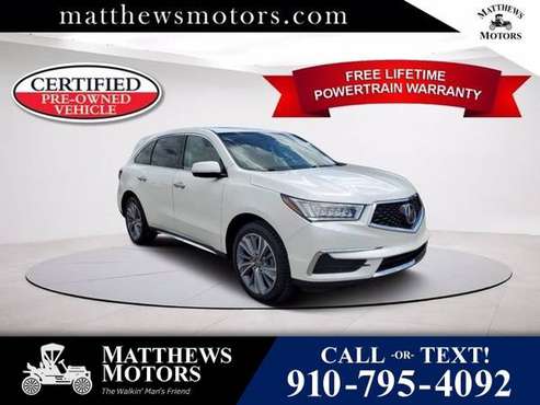 2017 Acura MDX w/Technology Pkg - - by dealer for sale in Wilmington, NC
