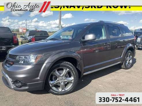 2016 Dodge Journey Crossroad 64K LOW MILES Navigation 3rd Row We Finan for sale in Canton, WV
