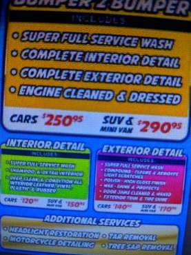 Detailing $165 Express Hand Wax $44.95 half price see pic✨🇺🇸 for sale in Port Charlotte, FL