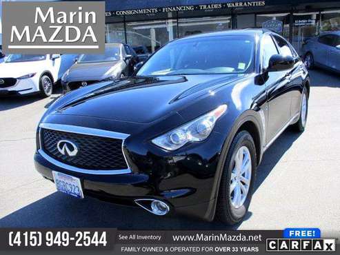 2017 Infiniti QX70 FOR ONLY $391/mo! - cars & trucks - by dealer -... for sale in San Rafael, CA