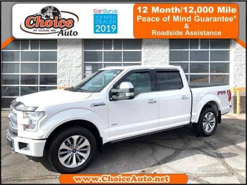 2015 Ford F-150 Platinum Ford F-150 799 DOWN DELIVER S ! - cars & for sale in ST Cloud, MN