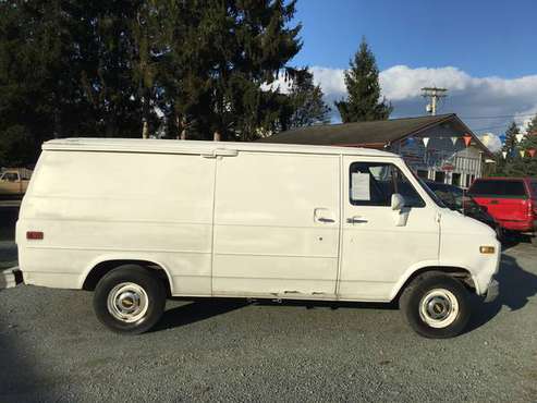 Chevy Work Van , Lo miles , Sale - cars & trucks - by dealer -... for sale in Burlington, WA