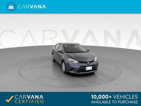 2014 Toyota Corolla LE Sedan 4D sedan Gray - FINANCE ONLINE for sale in Columbus, OH