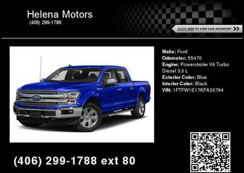 2019 Ford F-150 Lariat - - by dealer - vehicle for sale in Helena, MT