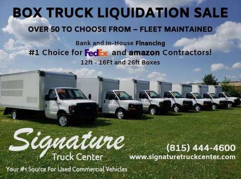 Box Truck Liquidation Sale for sale in Janesville, WI